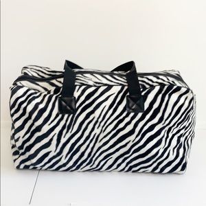 Bebe Zebra Duffle Bag
